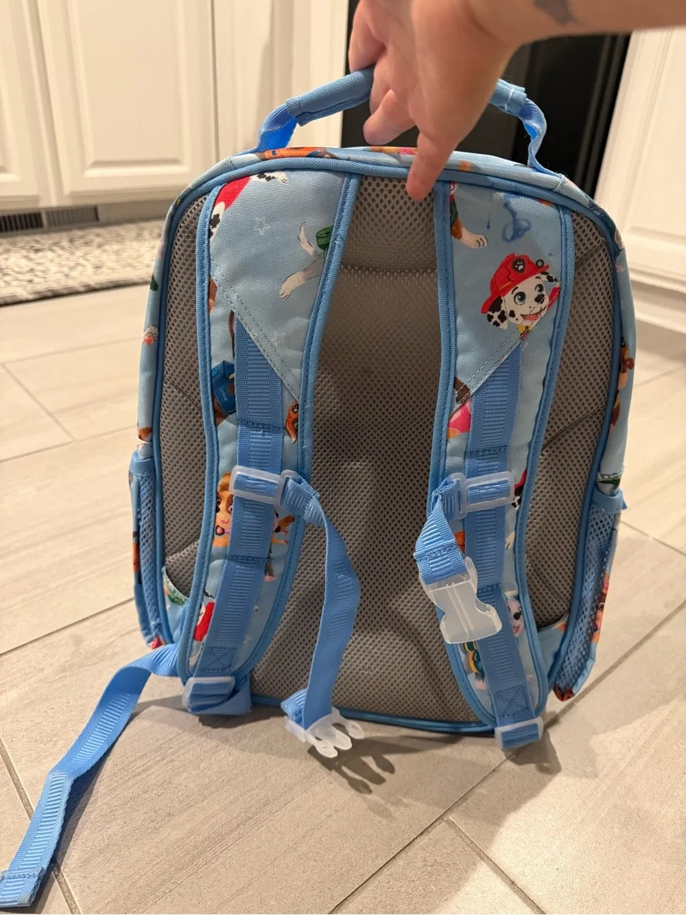 Paw Patrol Light Blue Kids pottery barn backpack